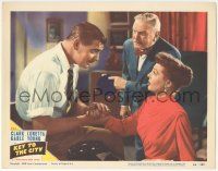 5w744 KEY TO THE CITY LC #8 '50 great romantic images of Clark Gable & Loretta Young, Frank Morgan!