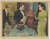 5w773 MAN ABOUT TOWN Other Company LC '39 Dorothy Lamour, Edward Arnold & Binnie Barnes by table!