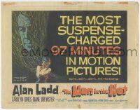 5w296 MAN IN THE NET TC '59 Alan Ladd in the most suspense-charged 97 minutes in motion pictures