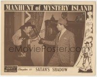 5w778 MANHUNT OF MYSTERY ISLAND chapter 11 LC '45 Bailey in fight w/ Roy Barcroft, Satan's Shadow