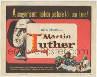 5w301 MARTIN LUTHER TC '53 directed by Irving Pichel, most famous rebel against Catholic church!
