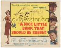 5w329 NICE LITTLE BANK THAT SHOULD BE ROBBED TC '58 thieves Ewell, Mickey Rooney, Shaughnessy!