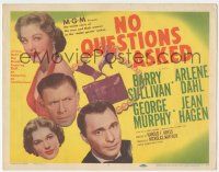 5w332 NO QUESTIONS ASKED TC '51 treacherous Arlene Dahl is a double-crossing doll, Barry Sullivan