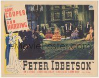 5w819 PETER IBBETSON LC '35 Gary Cooper & Ann Harding in huge room listening to man play piano!