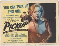 5w355 PICKUP TC '51 one of the very best bad girl images, sexy smoking Beverly Michaels!