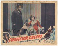 5w827 PROFESSOR CREEPS LC '42 Flourney Miller stares down at Florence O'Brien, Toddy, ultra rare!