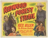 5w362 REDWOOD FOREST TRAIL TC '50 Arizona Cowboy Rex Allen, sexiest Jeff Donnell plus Alfalfa!