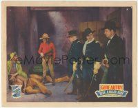 5w843 RIDE RANGER RIDE LC '36 cavalrymen watch Gene Autry by unconscious Native American Indian!