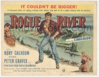 5w369 ROGUE RIVER TC '50 Rory Calhoun, introducing Peter Graves, it couldn't be bigger!