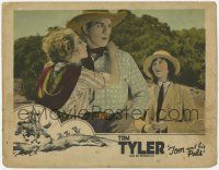 5w942 TOM & HIS PALS LC '26 Doris Hill looks at Tom Tyler embraced by beautiful blonde Helen Lynch