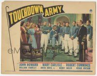 5w949 TOUCHDOWN ARMY LC '38 Bob Cummings & West Point cadets in uniform at large meeting!