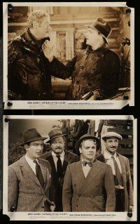 5x923 CAPTAINS OF THE CLOUDS 2 8x10 stills '42 great images of James Cagney & Alan Hale Sr.