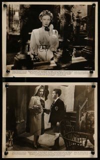 5x945 HOUR BEFORE THE DAWN 2 8x10 stills '44 great images of Nazi spy Veronica Lake!