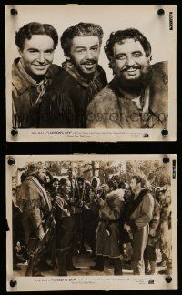 5x948 HUDSON'S BAY 2 8x10 stills '40 great images of fur trader Paul Muni, John Sutton!