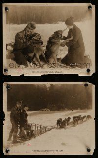 5x975 ROUGH ROMANCE 2 8x10 stills '30 western images of George O'Brien & Helen Chandler with dogs!