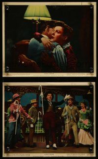 5x089 STAR IS BORN 2 color 8x10 stills '54 great images of Judy Garland, classic!