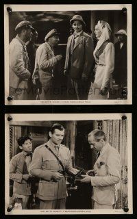 5x988 THEY MET IN BOMBAY 2 8x10 stills '41 great images of Clark Gable & pretty Rosalind Russell!
