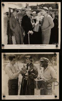 5x656 BROADWAY BILL 5 8x10 stills '34 Frank Capra, Warner Baxter, pretty Myrna Loy, gambling!