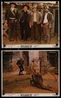 5x073 BUTCH CASSIDY & THE SUNDANCE KID 3 8x10 mini LCs R75 Paul Newman, Robert Redford & gang!