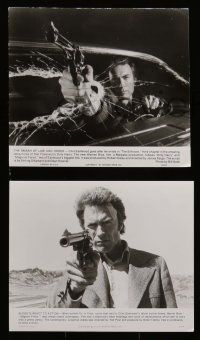5x174 CLINT EASTWOOD 16 from 5.75x9.5 to 8x10 stills '70s-80s Dirty Harry Callahan, .44 Magnum!