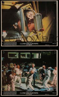 5x061 CLOSE ENCOUNTERS OF THE THIRD KIND 4 8x10 mini LCs '77 Richard Dreyfuss, Spielberg classic!