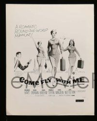 5x111 COME FLY WITH ME 24 8x10 stills '63 Dolores Hart, Hugh O'Brian, Karl Boehm, Tiffin!