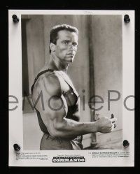 5x398 COMMANDO 9 8x10 stills '85 Arnold Schwarzenegger, 13 year-old Alyssa Milano!