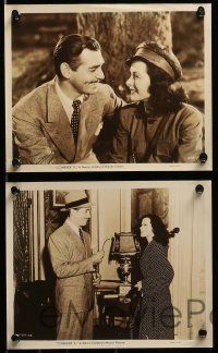 5x461 COMRADE X 8 8x10 stills '40 Clark Gable with Communist Hedy Lamarr & Eve Arden!