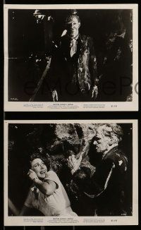 5x603 DOCTOR BLOOD'S COFFIN 6 8x10 stills '61 some with image of grotesque monster, Hazel Court!