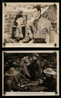 5x472 FALSE COLORS 8 8x10 stills '43 William Boyd as Hopalong Cassidy!