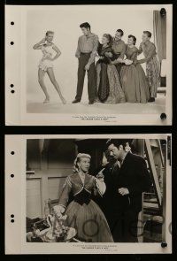 5x297 FARMER TAKES A WIFE 12 8x11 key book stills '53 all with gorgeous Betty Grable + Robertson!
