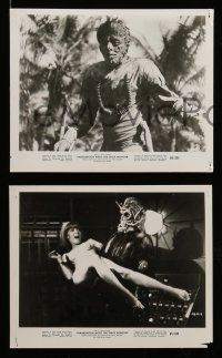 5x199 FRANKENSTEIN MEETS THE SPACE MONSTER 15 8x10 stills '65 great wacky monster and sci-fi images