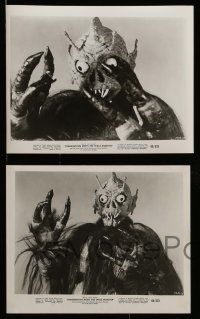 5x671 FRANKENSTEIN MEETS THE SPACE MONSTER 5 8x10 stills '65 great wacky monster and sci-fi images!