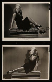 5x769 I WAKE UP SCREAMING 4 from 7.25x9.75 to 8x10 stills '41 great images of Betty Grable, Mature!