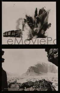 5x781 LAWRENCE OF ARABIA 4 7.5x9.5 stills '62 directed by David Lean, great railroad train & action