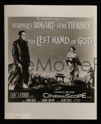 5x861 LEFT HAND OF GOD 3 from 8x9.75 to 8x10 stills '55 priest Humphrey Bogart, Gene Tierney, art!