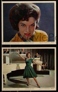5x007 LOOKING FOR LOVE 10 color 8x10 stills '64 sexy singer Connie Francis, Johnny Carson!