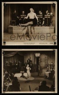 5x786 LOVE ME OR LEAVE ME 4 8x10 stills '55 James Cagney, Doris Day as Ruth Etting, Mitchell