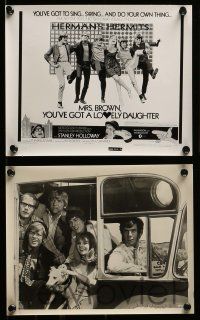 5x619 MRS BROWN YOU'VE GOT A LOVELY DAUGHTER 6 8x10 stills '68 Peter Noone, Herman's Hermits!