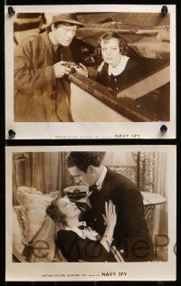 5x365 NAVY SPY 10 8x10 stills R47 danger was Conrad Nagel's game, and the stakes were death!