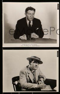 5x366 NOW I'LL TELL 10 8x10 stills '34 great images of Spencer Tracy, Alice Faye, boxing & gambling
