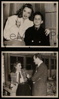 5x799 OTHER LOVE 4 8x10 stills '47 great images of David Niven, Barbara Stanwyck, two candid!