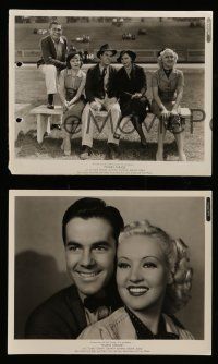 5x805 PIGSKIN PARADE 4 8x10 stills '36 all with young Betty Grable + Kelly, Haley, more!