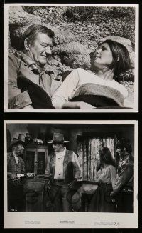 5x373 RIO LOBO 10 8x10 stills '71 cowboy John Wayne, Jennifer O'Neill, Howard Hawks western!