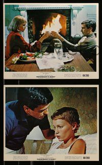5x055 ROSEMARY'S BABY 5 color 8x10 stills '68 John Cassavetes, Mia Farrow, Roman Polanski classic!