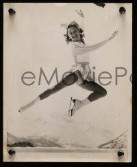 5x886 SONJA HENIE 3 8x10 stills '30s- 40s images of the famous ice skater, one by Hurrell!