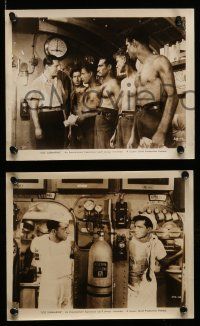 5x378 SOS SUBMARINE 10 8x10 stills '48 story of 13 doomed men in sunken sub & the women who waited!