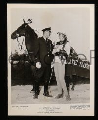 5x511 TATTOOED POLICE HORSE 8 8x10 stills '64 Disney race horse becomes a member of the force!