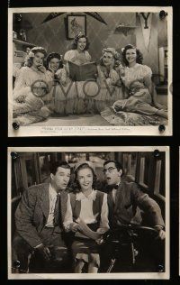 5x441 THANK YOUR LUCKY STARS 9 8x10 stills '43 Warner Bros. all-star musical, Horton and more!