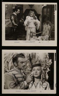 5x578 THAT LADY IN ERMINE 7 8x10 stills '48 all with gorgeous Betty Grable + Fairbanks Jr., Romero!